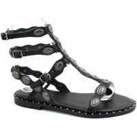 Schuhe Damen Sandalen / Sandaletten Mosaic MOS-E21-P3030-BL Schwarz