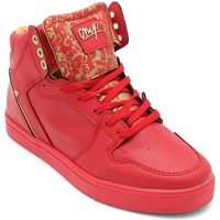 Schuhe Herren Sneaker High Cash Money Majesty Red Gold Rot
