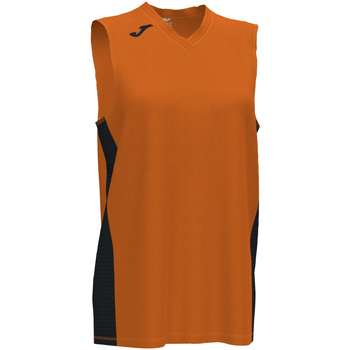 Kleidung Mädchen T-Shirts & Poloshirts Joma Maillot sans manches femme  Cancha III Orange