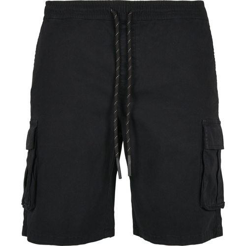 Kleidung Herren Shorts / Bermudas Urban Classics Short  drawstring cargo Schwarz