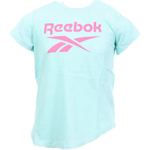 Kleidung Mädchen T-Shirts Reebok Sport REE-H74112 Blau