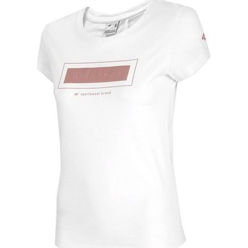 Kleidung Damen T-Shirts 4F TSD034 Weiss
