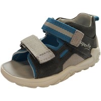 Schuhe Jungen Babyschuhe Superfit Sandalen Flow 1-000031-2000 Grau
