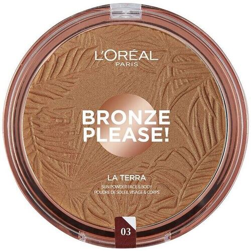 Beauty Damen Blush & Puder L'oréal Bronze Please! La Terra 03-medium Caramel 