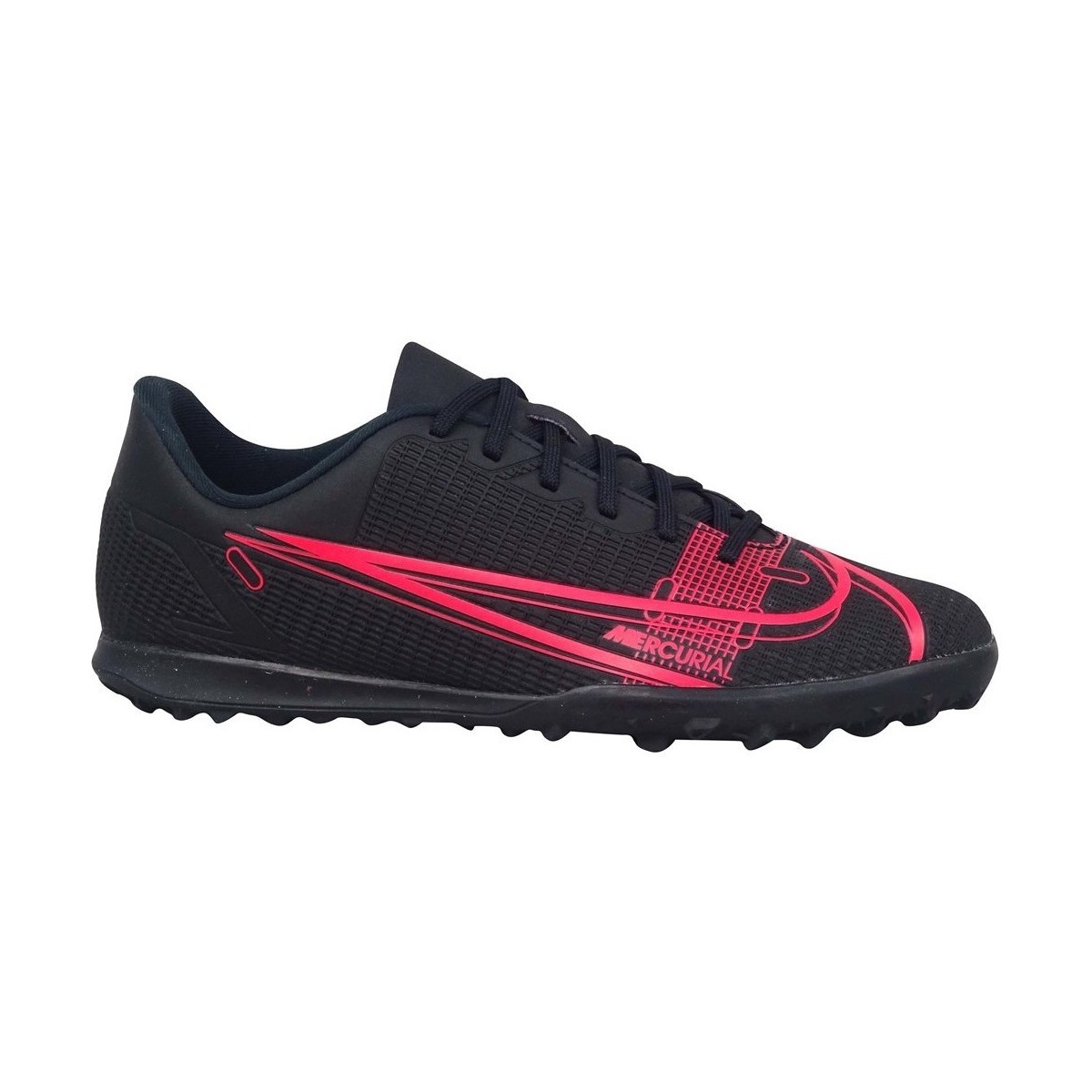 Schuhe Kinder Fußballschuhe Nike JR Mercurial Vapor 14 Club TF Rot, Schwarz