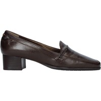 Schuhe Damen Slipper Confort 6395 Braun