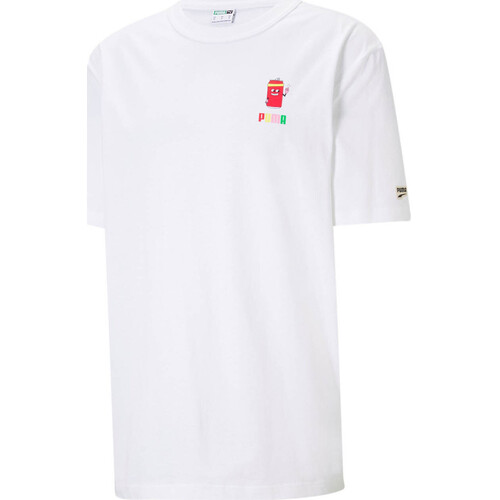 Puma 530899 Weiß - Kleidung T-Shirts Herren 2390 