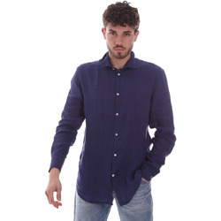 Kleidung Herren Langärmelige Hemden Gaudi 111GU45005 Blau