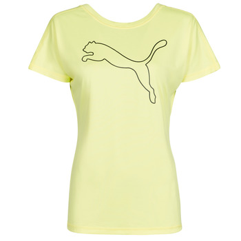 Kleidung Damen T-Shirts Puma RECYCL JERSY CAT TEE Gelb