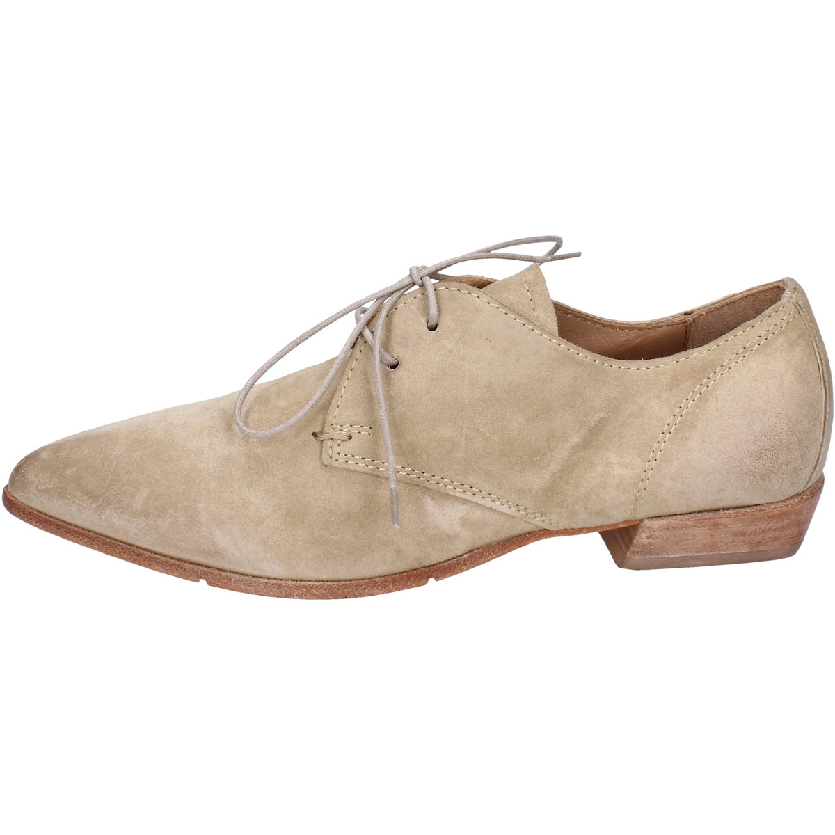Schuhe Damen Derby-Schuhe & Richelieu Moma BH329 Beige