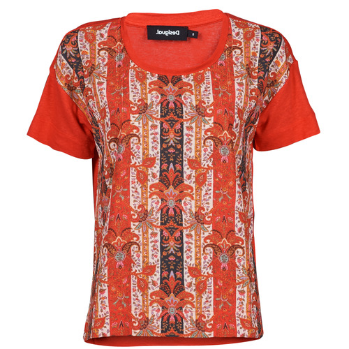 Desigual LOMBOK Multicolor - Kleidung T-Shirts Damen 5246 