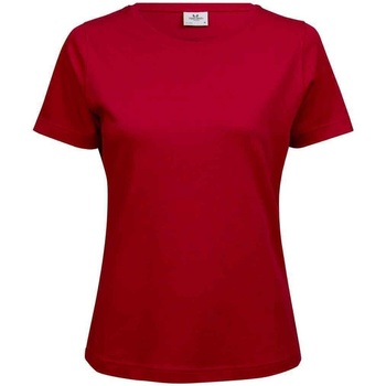 Kleidung Damen Langarmshirts Tee Jays T580 Rot