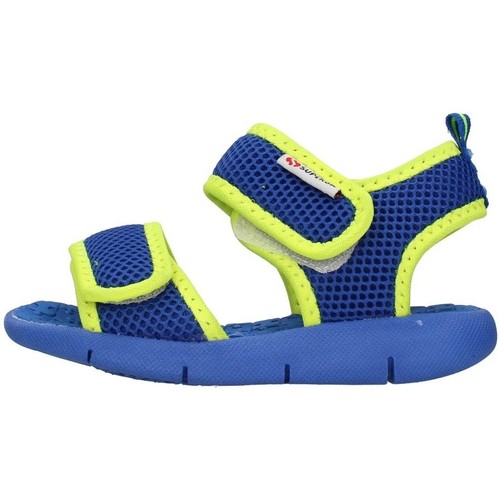 Schuhe Jungen Sandalen / Sandaletten Superga S63S824 Blau