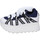 Schuhe Damen Sneaker Rucoline BH374 Blau