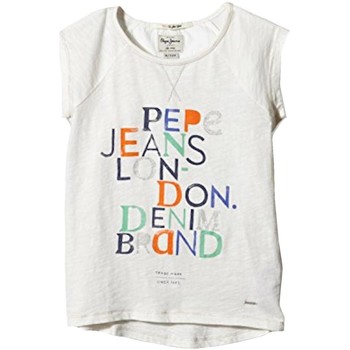 Kleidung Mädchen T-Shirts Pepe jeans  Weiss