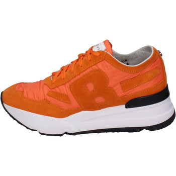 Schuhe Herren Sneaker Rucoline BH388 Sneaker Wildleder Orange