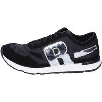 Schuhe Herren Sneaker Low Rucoline BH395 Schwarz