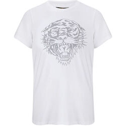Kleidung Herren T-Shirts Ed Hardy - Tiger-glow t-shirt white Weiss
