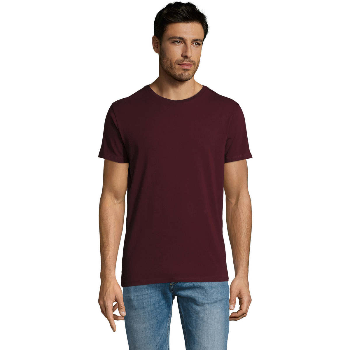 Kleidung Herren T-Shirts Sols Martin camiseta de hombre Bordeaux