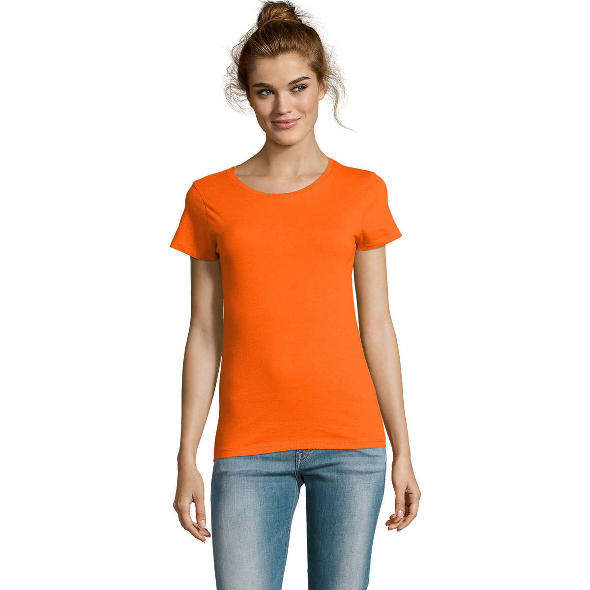 Kleidung Damen T-Shirts Sols CAMISETA DE MANGA CORTA Orange