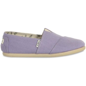 Schuhe Damen Leinen-Pantoletten mit gefloch Paez Original Gum W - Combi Lavender Pink Violett