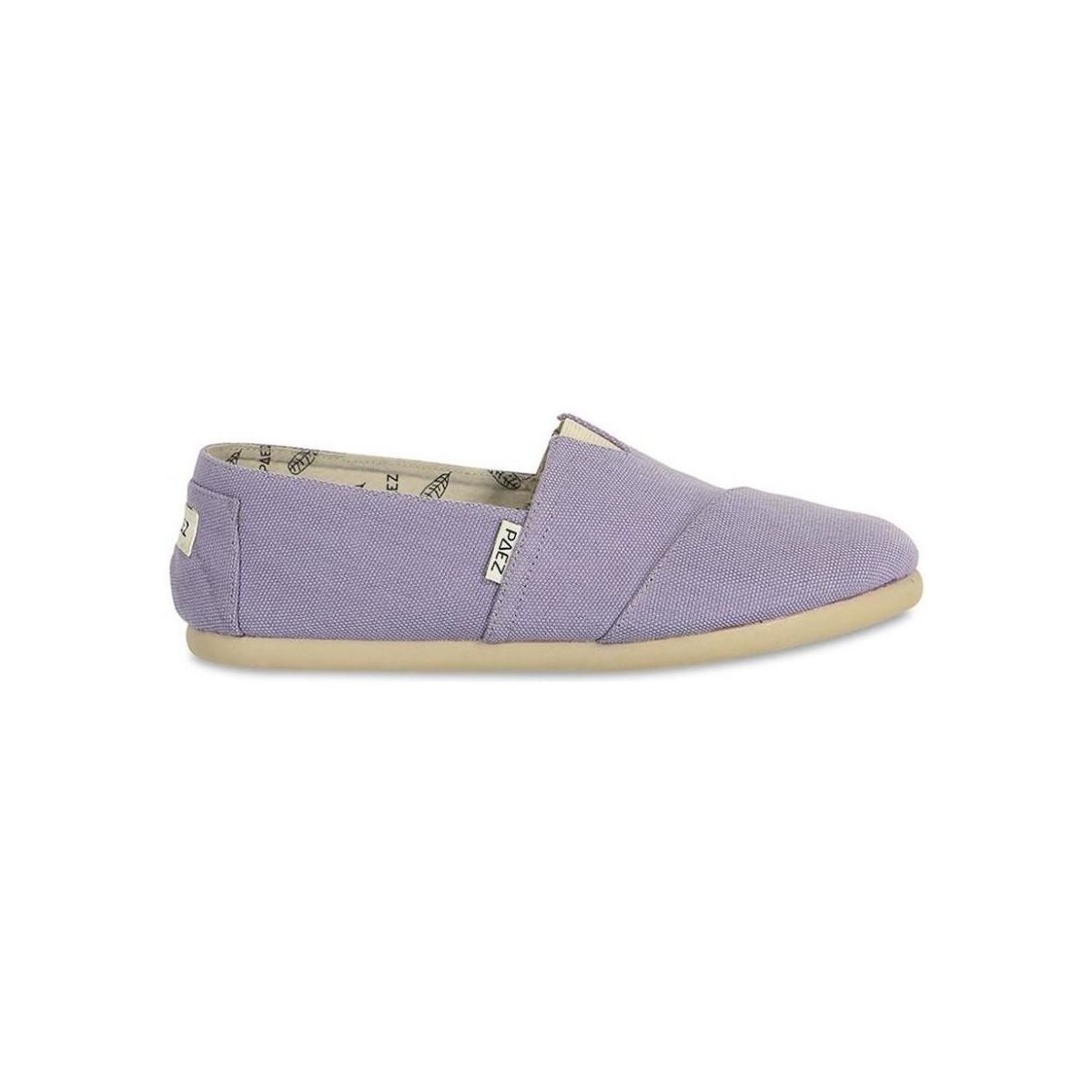 Schuhe Damen Leinen-Pantoletten mit gefloch Paez Gum Classic W - Combi Lavender Pink Violett