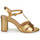 Schuhe Damen Sandalen / Sandaletten Cosmo Paris ZOUM Gold