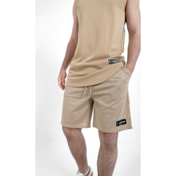 Kleidung Herren Shorts / Bermudas Sixth June Short  Mesh Beige
