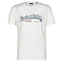 Kleidung Herren T-Shirts Jack & Jones JPRBLUCLASSIC Weiss