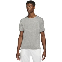 Kleidung Herren T-Shirts Nike Drifit Rise 365 Grau