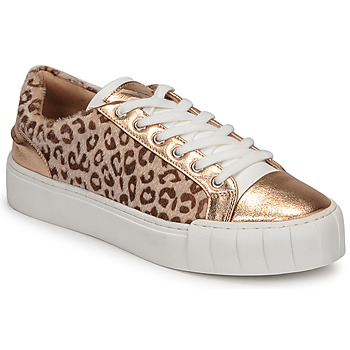 Schuhe Damen Sneaker Low Vanessa Wu LEVANTER Leopard