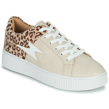 Schuhe Damen Sneaker Low Vanessa Wu VENDAVEL Beige / Leopard