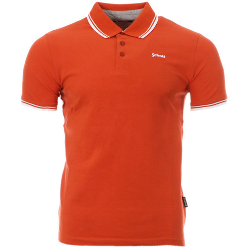 Kleidung Herren Polohemden Schott PSBRYAN21 Orange