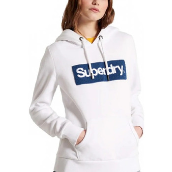 Kleidung Damen Sweatshirts Superdry Core logo Weiss
