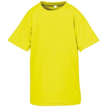Kleidung Kinder T-Shirts Spiro SR287B Neon Gelb