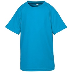 Kleidung Kinder T-Shirts Spiro SR287B Wasserblau