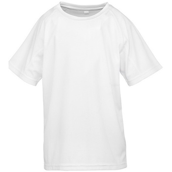Kleidung Kinder T-Shirts Spiro SR287B Weiss