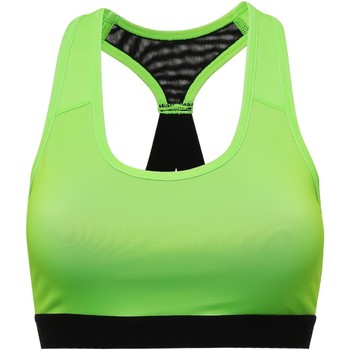 Kleidung Damen Sport BHs Tridri TR920 Neongrün