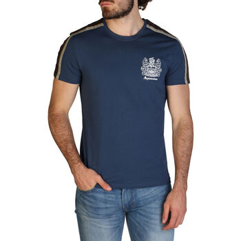 Kleidung Herren T-Shirts Aquascutum - qmt017m0 Blau