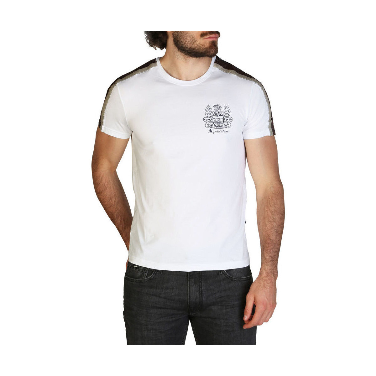 Kleidung Herren T-Shirts Aquascutum - qmt017m0 Weiss