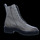 Schuhe Damen Stiefel Paul Green Stiefeletten Schnürboots mit Reißverschluß 9815-04x Grau