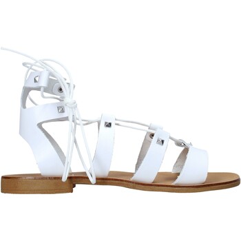Schuhe Damen Sandalen / Sandaletten Keys K-4880 Weiß