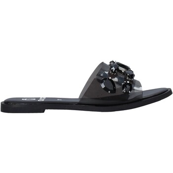 Schuhe Damen Pantoffel Onyx S20-SOX712 Schwarz