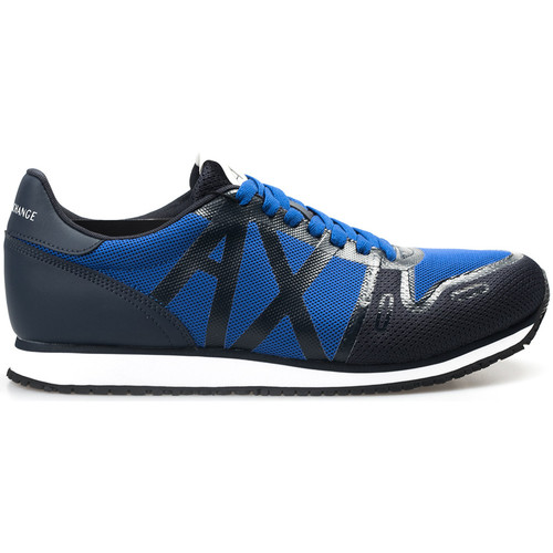 Schuhe Herren Slip on EAX XUX018 XV080 Blau