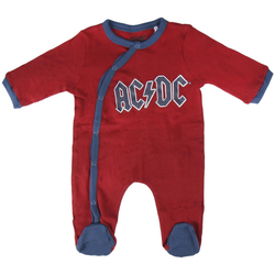 Kleidung Kinder Pyjamas/ Nachthemden Ac/dc 2200004648 Rojo
