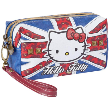 Taschen Damen Kosmetiktasche Hello Kitty 45400 Blau