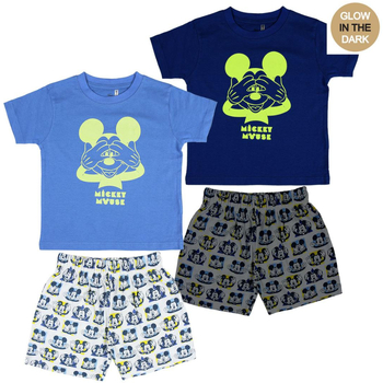 Kleidung Jungen Pyjamas/ Nachthemden Disney 2200005293 Blau