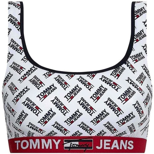 Kleidung Damen Badeanzug /Badeshorts Tommy Jeans  Weiss