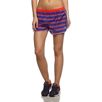 Kleidung Damen 3/4 Hosen & 7/8 Hosen adidas Originals Aktive Marathon 10 Shorts Blau, Orangefarbig