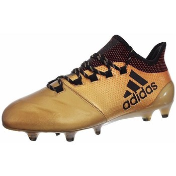 Schuhe Herren Fußballschuhe adidas Originals X 171 FG Leather Golden, Schwarz